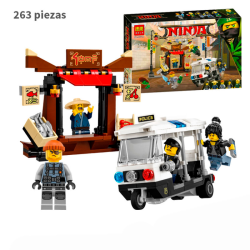 Persecución en ciudad de ninjago  - Ninjago - 263 piezas