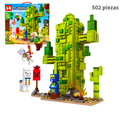 Casa Cactus  - Minecraft - 502 piezas