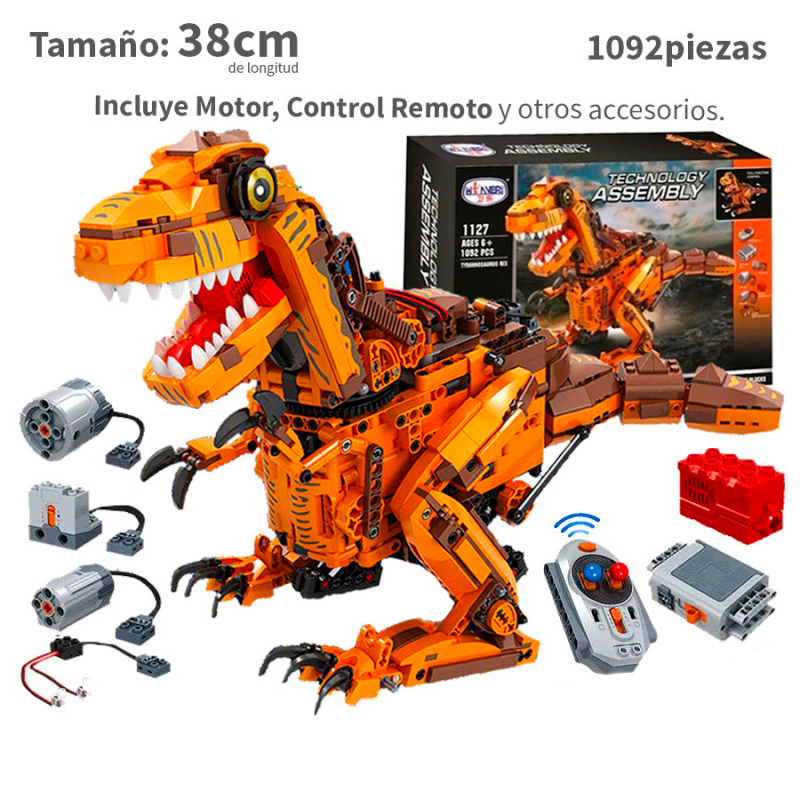 Tiranosaurio Rex Control Remoto  - Technology - 1092 Piezas