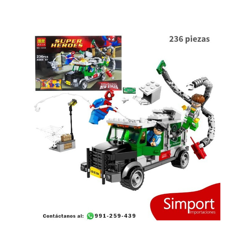 El Asalto Doctor Octopus , SpiderMan - 236 piezas