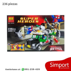 El Asalto Doctor Octopus , SpiderMan - 236 piezas