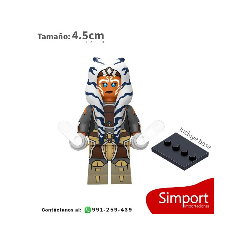 Ahsoka Tano Sables blancos - Star Wars - Minifigura