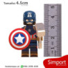 Capitán América con Mjolnir - Avengers - Minifigura