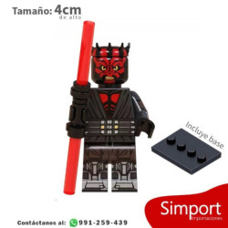 Darth Maul piernas metálicas - Star Wars - Minifigura