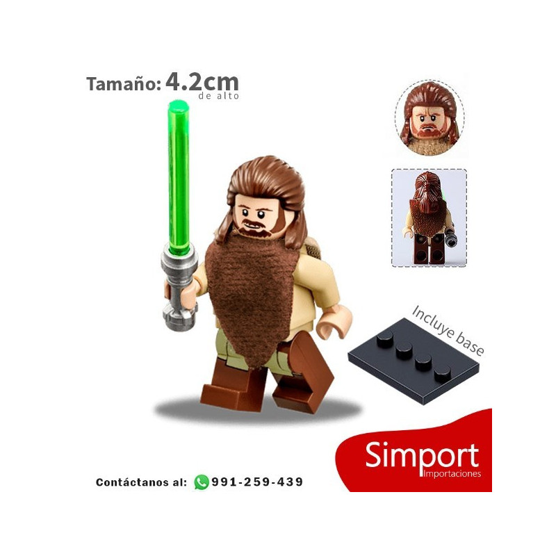 Qui gon Jinn - Star Wars - Minifigura