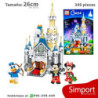 Mini Castillo Mickey, Minnie, Donald - 348 piezas