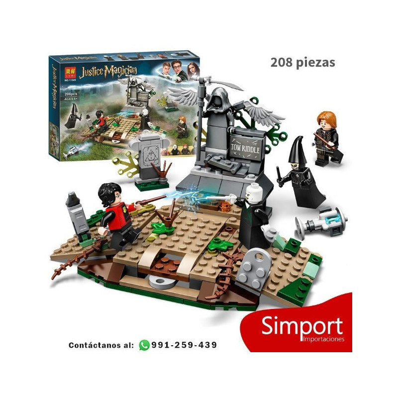 El Regreso de Lord Voldemort  -  Harry Potter - 208 piezas