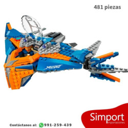 Nave Milano vs Abilisk  - Guardianes de la Galaxia - Marvel - 481 piezas