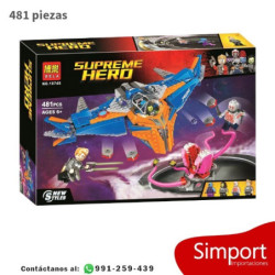 Nave Milano vs Abilisk  - Guardianes de la Galaxia - Marvel - 481 piezas