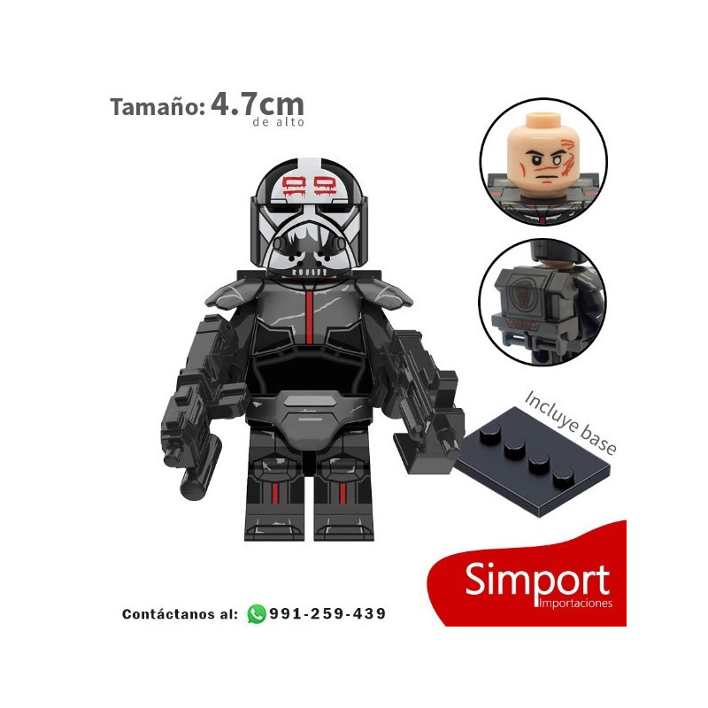 Wrecker - Bad Batch V2021 - Star Wars - Minifigura