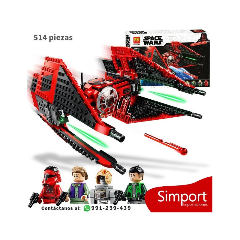 Major Vonregs Tie Fighter - Star Wars - 514 piezas