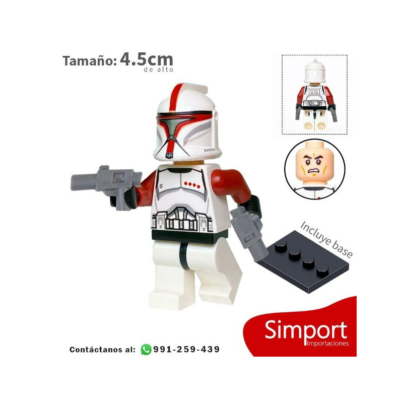 Clone Trooper Capitan - Star Wars - Minifigura