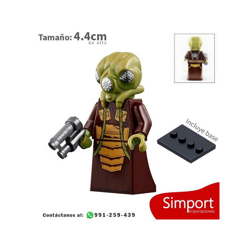 Cazarrecompensas Zuckuss - Star Wars - Minifigura