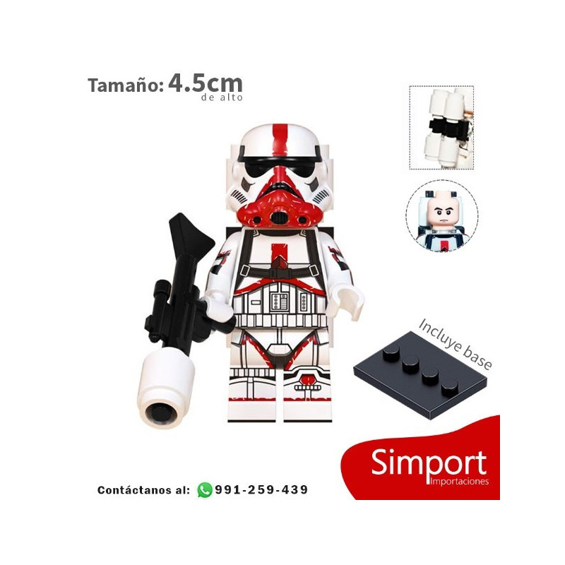 Incinerador Stormtrooper - Star Wars - Minifigura