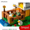 El Gallinero  Minecraft - 204 piezas