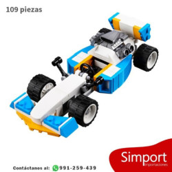 3 en 1 Formula 1 Creator - 109 piezas