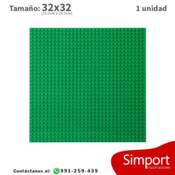 Plancha 32 x 32 bloque alternativo  Green