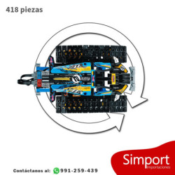 Vehiculo Acrobatico a Control Remoto - 418 piezas