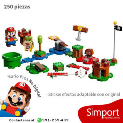 Aventuras con Mario Bross  - Mario Bros - 250 piezas