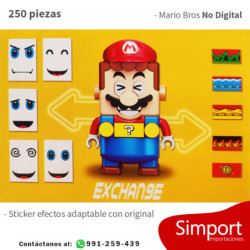 Batalla Final en el Castillo de Bowser - Mario Bros  - 1037 piezas