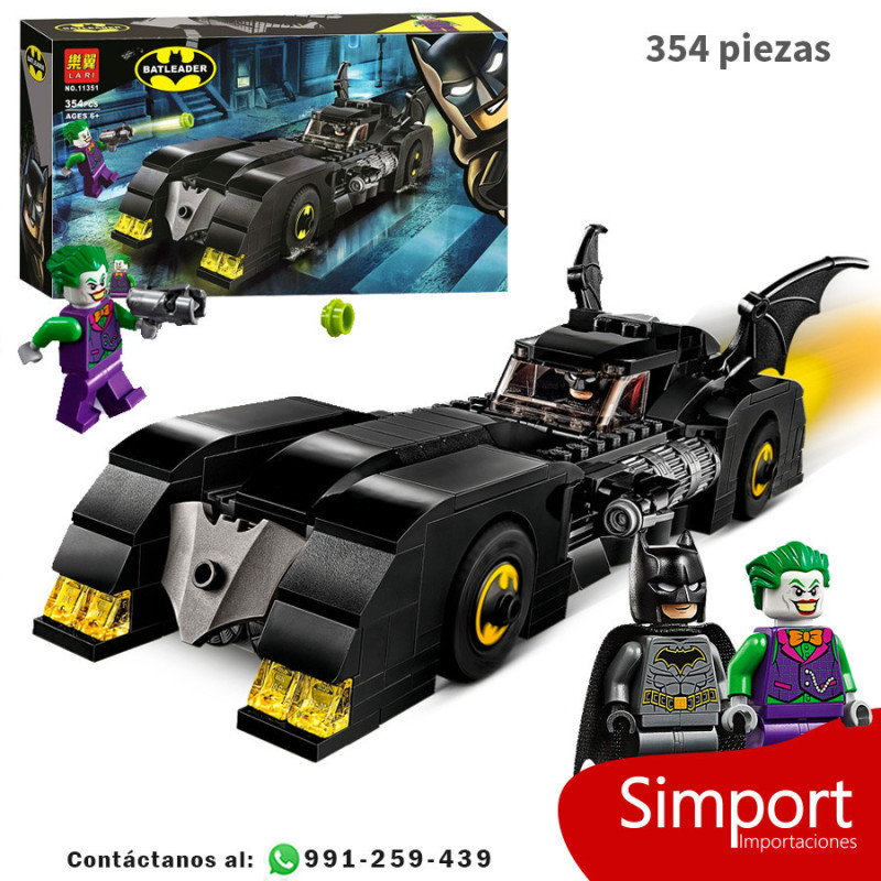 Batimovil persecución del Jocker - DC Comics - 354 piezas
