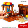 El puesto comercial andino  - Minecraft  - 213 Piezas