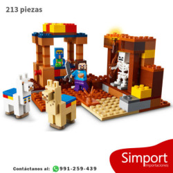 El puesto comercial andino  - Minecraft  - 213 Piezas