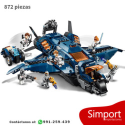 Quinjet Avengers  - Marvel - 872 piezas
