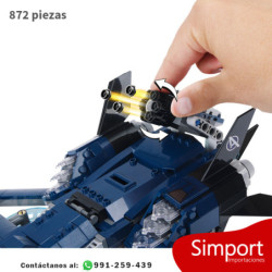 Quinjet Avengers  - Marvel - 872 piezas