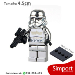 Stormtrooper Cromado - Star Wars - Minifigura
