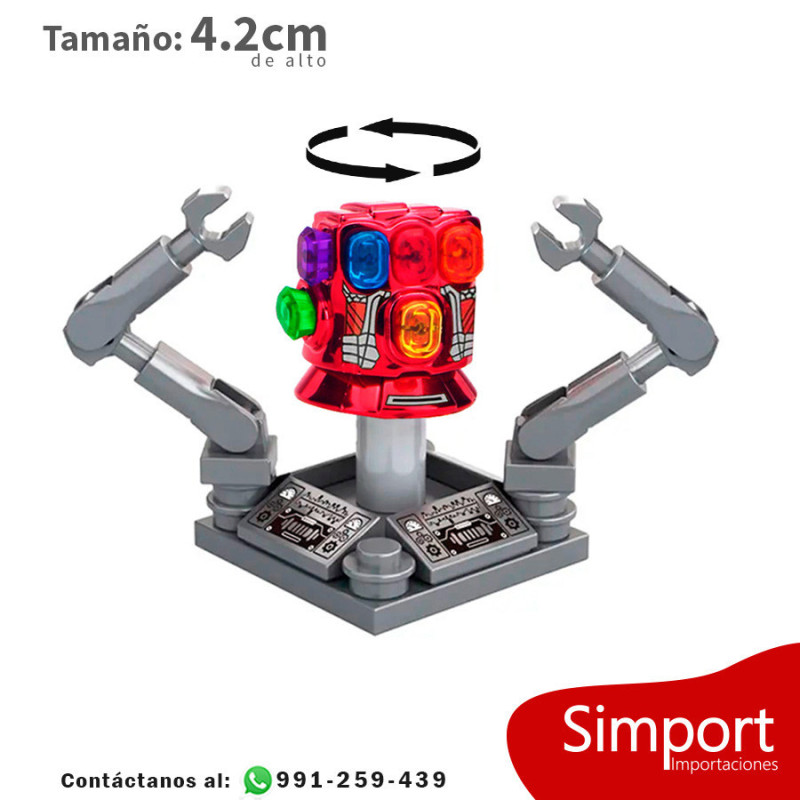 Guantelete del Infinito Cromado -  Marvel - Minifigura