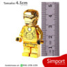Iron Man Mark XXI cromado - Marvel - Minifigura