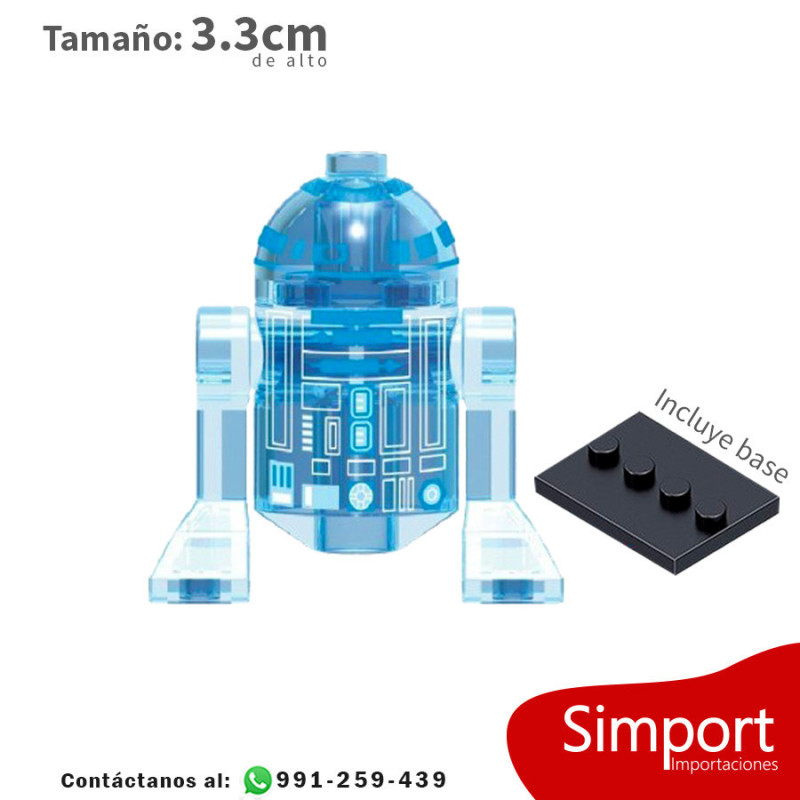 R2-D2 Holograma - Star Wars - Minifigura