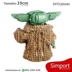 Grogu -The Mandalorian  - Star Wars - 1073 piezas