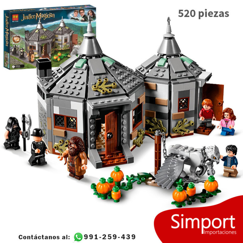 Cabaña de Hagrid Rescate de Buckbeak -  Harry Potter - 520 piezas
