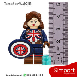 Capitana Carter - Marvel - Minifigura