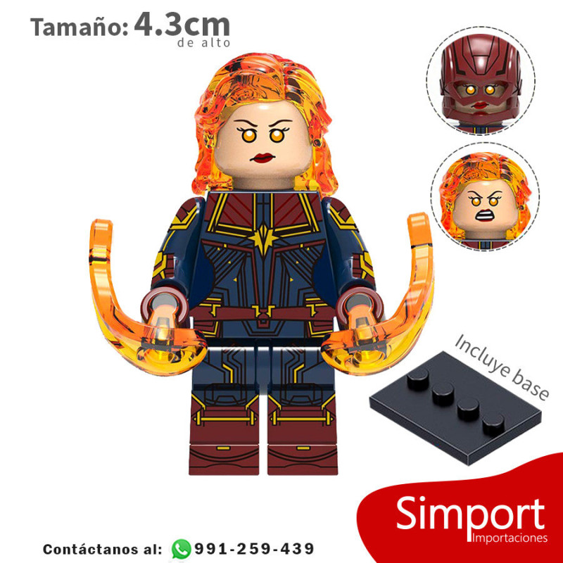 Capitana Marvel - Marvel - Minifigura