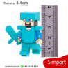 Steven Armadura de Diamante - Minecraft - Minifigura
