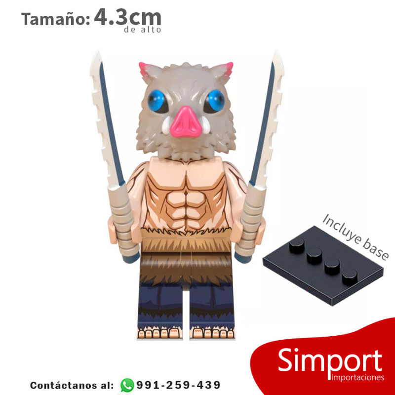 Inosuke Hashibira - Demon Slayer - Minifigura