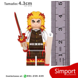 Rengoku Kyoujurou v2 - Demon Slayer - Minifigura