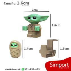 Kit Grogu Mandalorian - Star Wars  - Minifigura