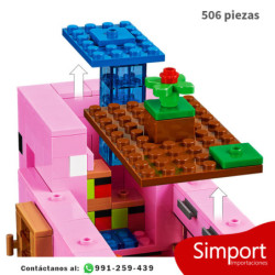 La Casa del Cerdo  - Minecraft - 506 piezas