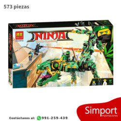 Dragon Mecanico del Ninja verde  - Ninjago - 573 piezas