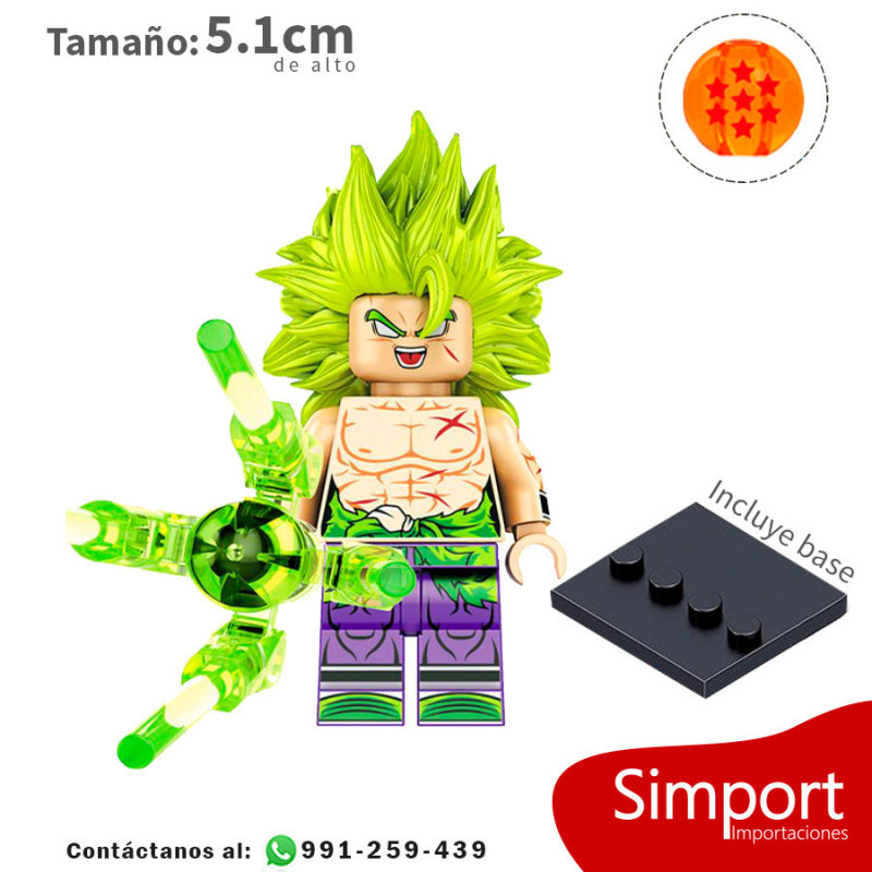Broly Super Saiyajin Legendario - Dragon Ball  - Minifigura
