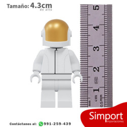 Daft Punk- Guy-Manuel de Homem-Christo - Traje white - Artistas - Minifigura