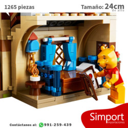 Casa  de Winnie Pooh - 1265 piezas