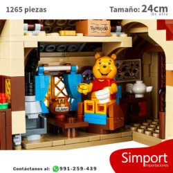 Casa  de Winnie Pooh - 1265 piezas