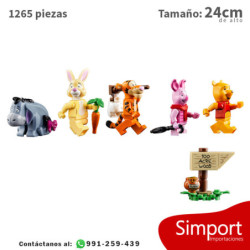 Casa  de Winnie Pooh - 1265 piezas