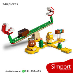 Superderrape de la Planta Piraña - Super Mario Bros - 244 piezas