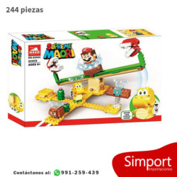 Superderrape de la Planta Piraña - Super Mario Bros - 244 piezas